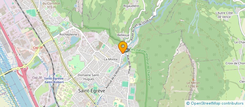 localisation de l'entreprise SCI LOUMIAL  SAINT-EGREVE