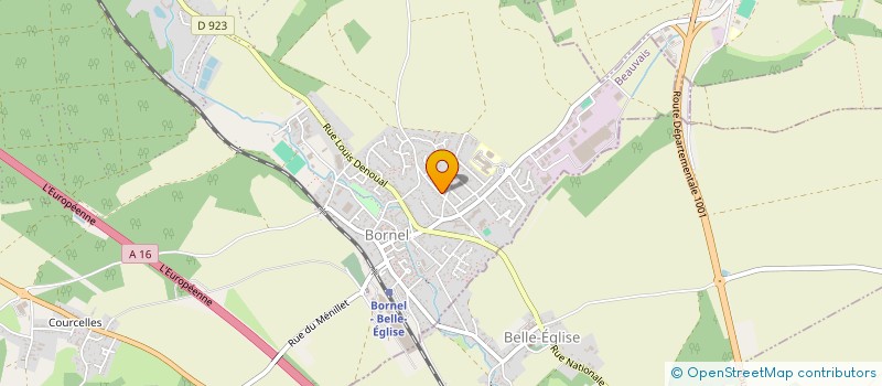 localisation de l'entreprise SCI LOUNA  BORNEL