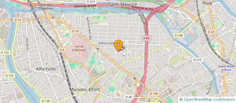 localisation de l'entreprise SCI LOUNA à MAISONS-ALFORT