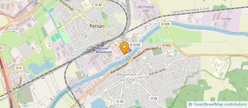 localisation de l'entreprise SCI LOUNAS  PERSAN