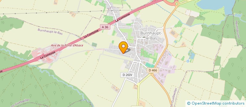 localisation de l'entreprise SCI LOUNNA  BURNHAUPT-LE-BAS