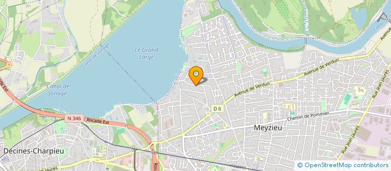 localisation de l'entreprise SCI LOUNY à MEYZIEU