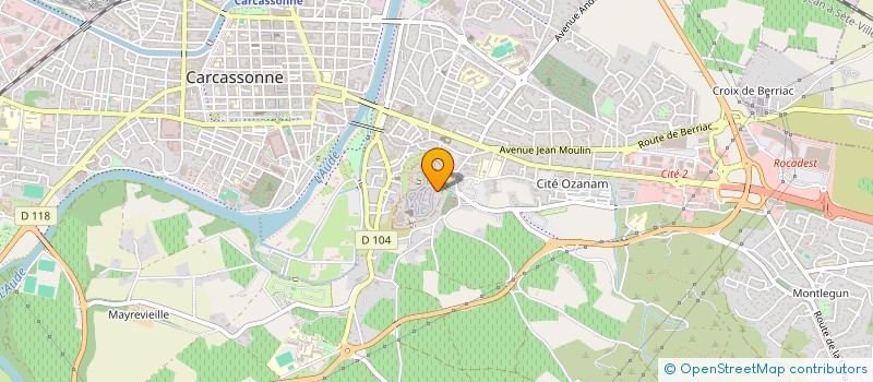 localisation de l'entreprise SCI LOUPAS à CARCASSONNE