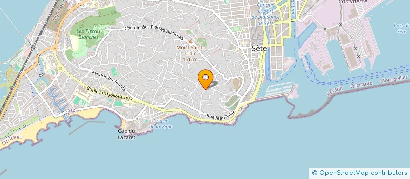 localisation de l'entreprise SCI LOUPIAN  SETE