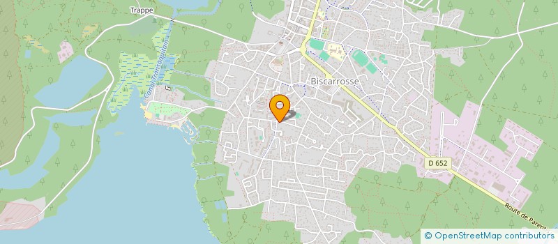 localisation de l'entreprise SCI LOUPIT  BISCARROSSE