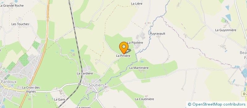 localisation de l'entreprise SCI LOURENCO  SAINT-PARDOUX-SOUTIERS