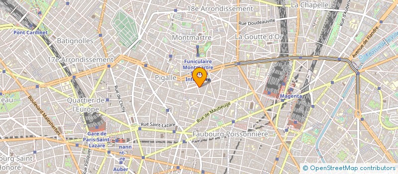 localisation de l'entreprise SCI LOURIE  PARIS