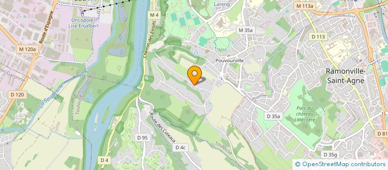 localisation de l'entreprise SCI LOURIKA à TOULOUSE