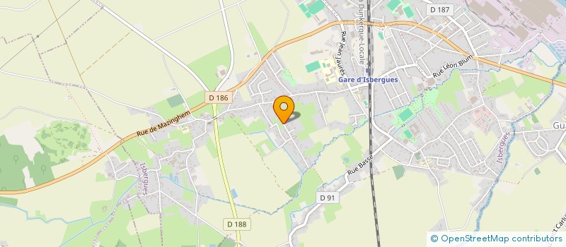 localisation de l'entreprise SCI LOURME PERE ET FILS  ISBERGUES