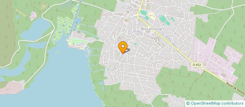 localisation de l'entreprise SCI LOUS BESSOUS  BISCARROSSE