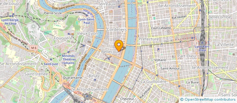 localisation de l'entreprise SCI LOUSAM FONTAINES  LYON