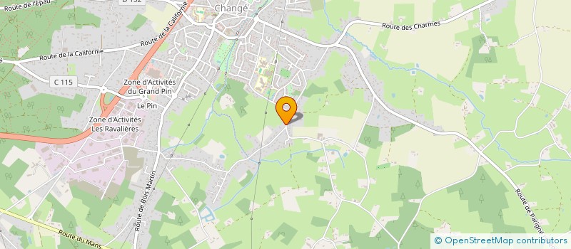 localisation de l'entreprise SCI LOUSIMJU  CHANGE