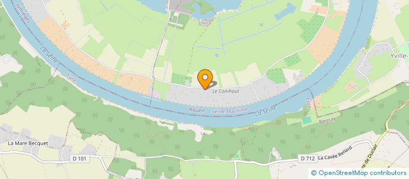 localisation de l'entreprise SCI LOUSTALET  LE MESNIL-SOUS-JUMIEGES