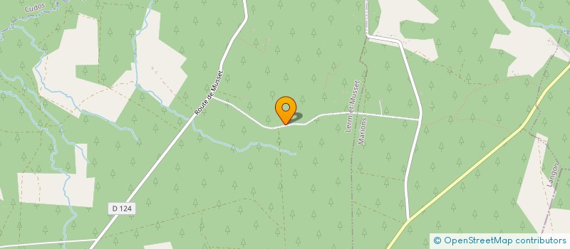 localisation de l'entreprise SCI LOUSTALOT  LERM-ET-MUSSET