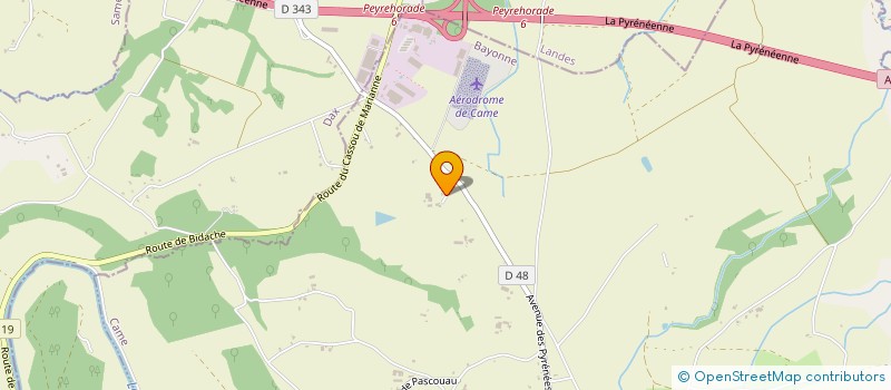 localisation de l'entreprise SCI LOUSTAOU  CAME