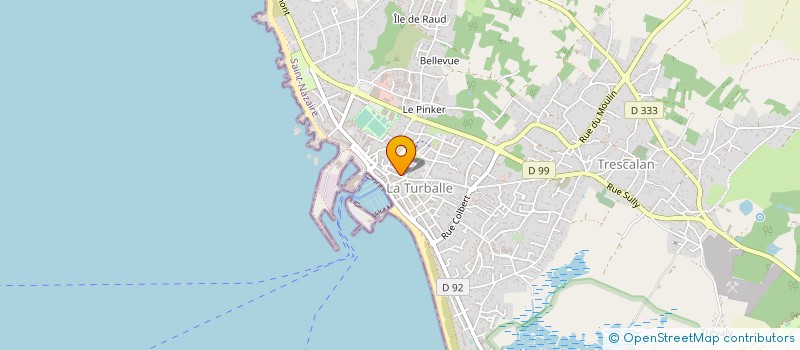 localisation de l'entreprise SCI LOUSTAU  LA TURBALLE