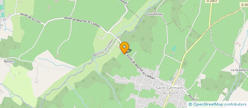 localisation de l'entreprise SCI LOUSTEAUNEUF  SAINT-GERMAIN-DU-PUCH