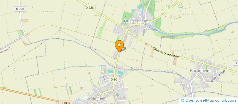 localisation de l'entreprise SCI LOUSTIC  QUATZENHEIM