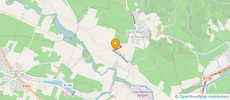 localisation de l'entreprise SCI LOUTHAN  SAINT-MARTIN-DE-VILLEREGLAN