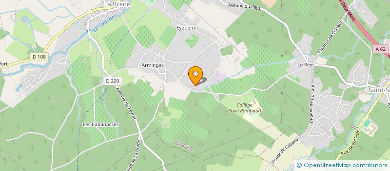 localisation de l'entreprise SCI LOUTINE  LA BREDE