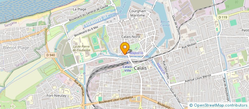 localisation de l'entreprise SCI LOUTOM  CALAIS