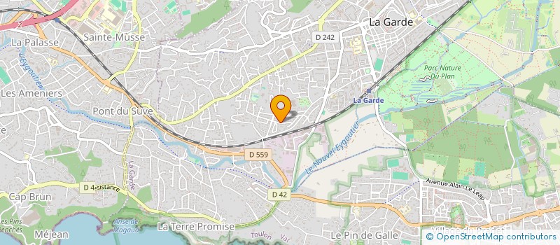 localisation de l'entreprise SCI LOUTONIER à LA GARDE