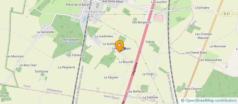 localisation de l'entreprise SCI LOUTREUIL  VILLEPERDUE