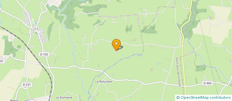 localisation de l'entreprise SCI LOUTRIGA  LOLIF