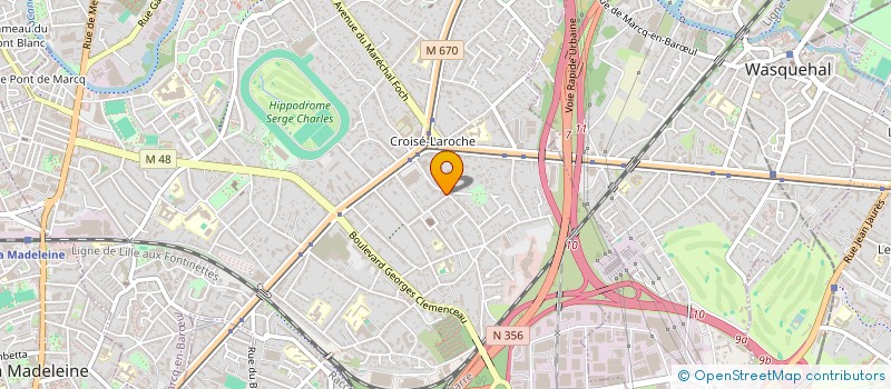 localisation de l'entreprise SCI LOUV à MARCQ-EN-BARŒUL