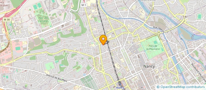 localisation de l'entreprise SCI LOUVAT INVEST  NANCY