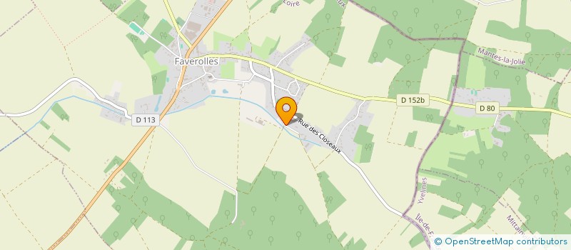 localisation de l'entreprise SCI LOUVERIES à FAVEROLLES