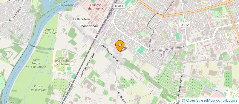 localisation de l'entreprise SCI LOUVET JSMS à ANGERS
