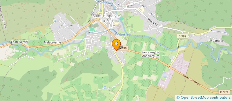 localisation de l'entreprise SCI LOUVIC  SAINT-HIPPOLYTE-DU-FORT