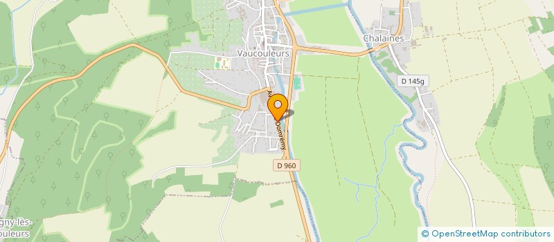 localisation de l'entreprise SCI LOUVIERE à VAUCOULEURS