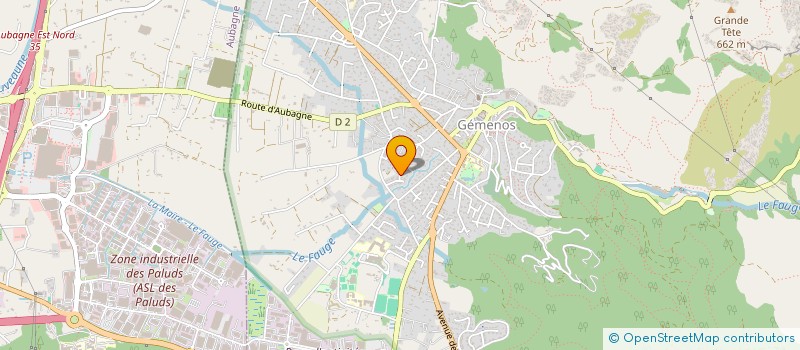 localisation de l'entreprise SCI LOUVIGNE  GEMENOS