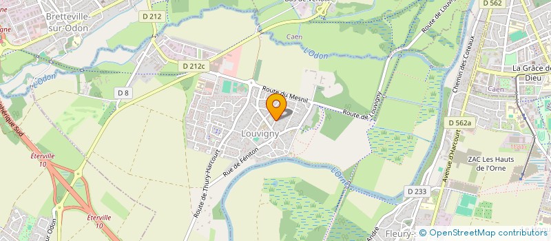 localisation de l'entreprise SCI LOUVIGNY IMMOBILIER  LOUVIGNY