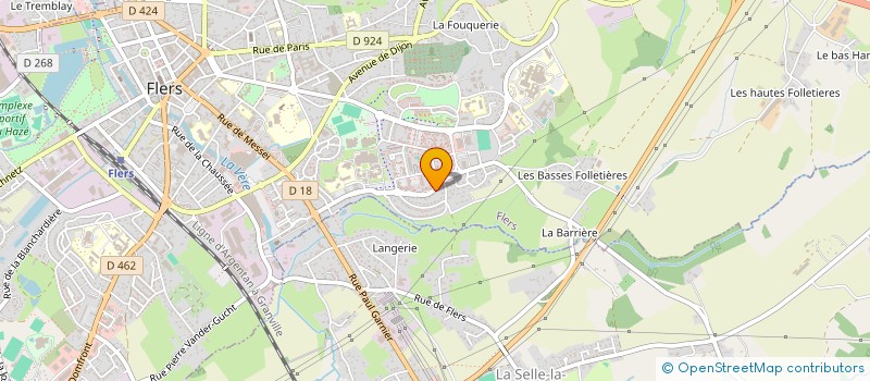 localisation de l'entreprise SCI LOUVIM à FLERS
