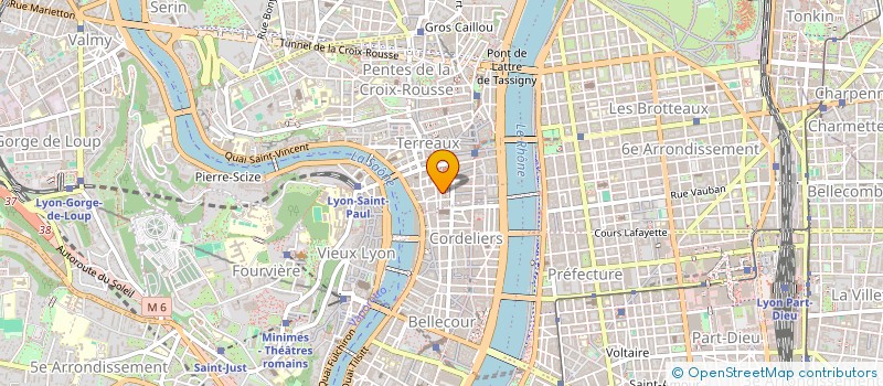 localisation de l'entreprise SCI LOUVOIS à LYON