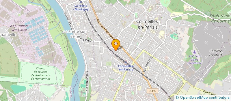 localisation de l'entreprise SCI LOUVRIER-SAINT-MARY  CORMEILLES-EN-PARISIS