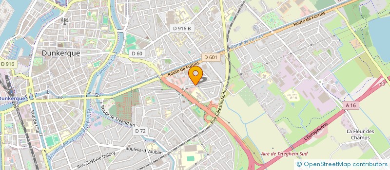 localisation de l'entreprise SCI LOUWEN  COUDEKERQUE-BRANCHE