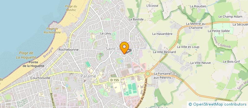 localisation de l'entreprise SCI LOUYER  SAINT-MALO