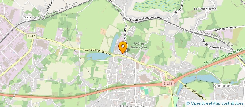 localisation de l'entreprise SCI LOVA  SAINT-NAZAIRE