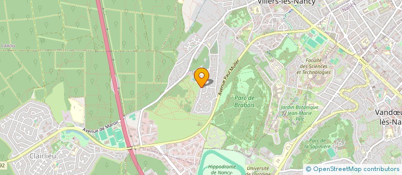 localisation de l'entreprise SCI LOVACA à VILLERS-LES-NANCY