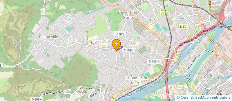 localisation de l'entreprise SCI LOVALES à LE BAN-SAINT-MARTIN