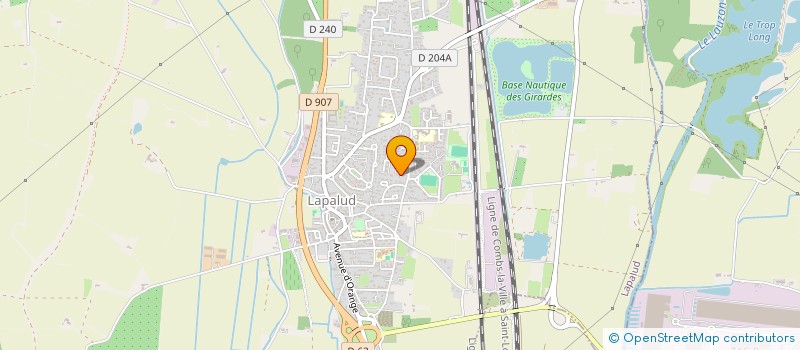 localisation de l'entreprise SCI LOVALPA  LAPALUD