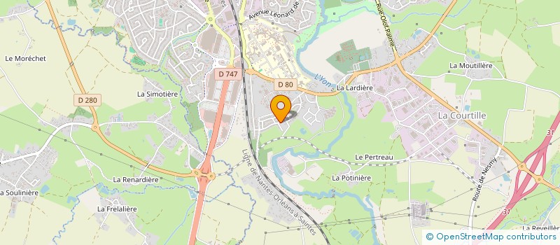 localisation de l'entreprise SCI LOVANNE  LA ROCHE-SUR-YON