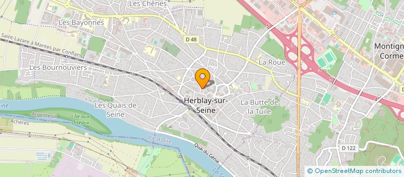 localisation de l'entreprise SCI LOVATIYO  HERBLAY-SUR-SEINE