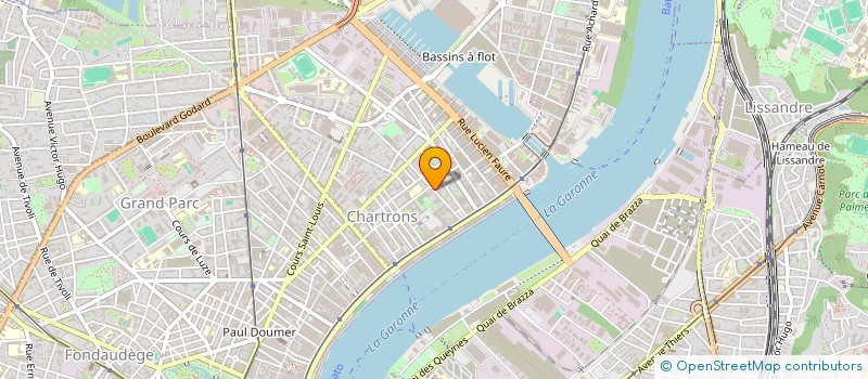 localisation de l'entreprise SCI LOVE IS ALL  BORDEAUX