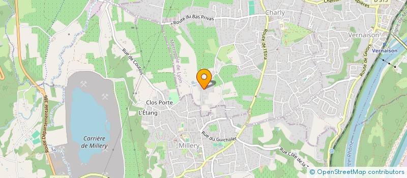 localisation de l'entreprise SCI LOVELY INVEST  CHARLY