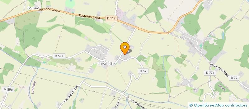 localisation de l'entreprise SCI LOVIA  LAVALETTE